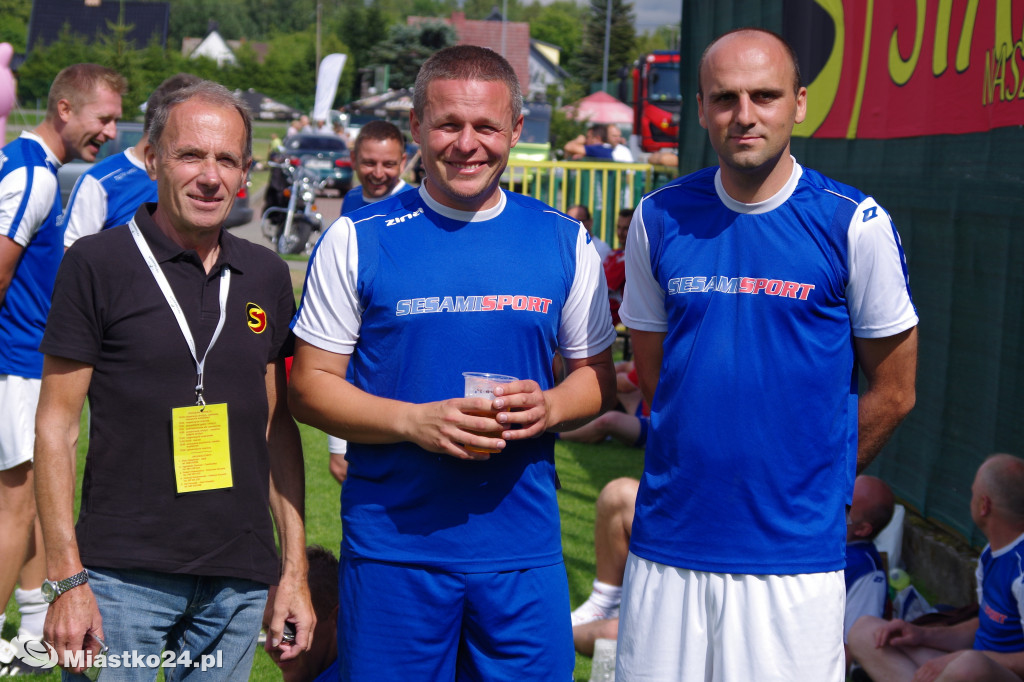 Turniej oldboyów na stadionie w Miastku
