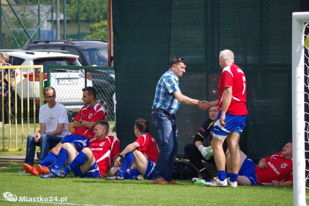 Turniej oldboyów na stadionie w Miastku