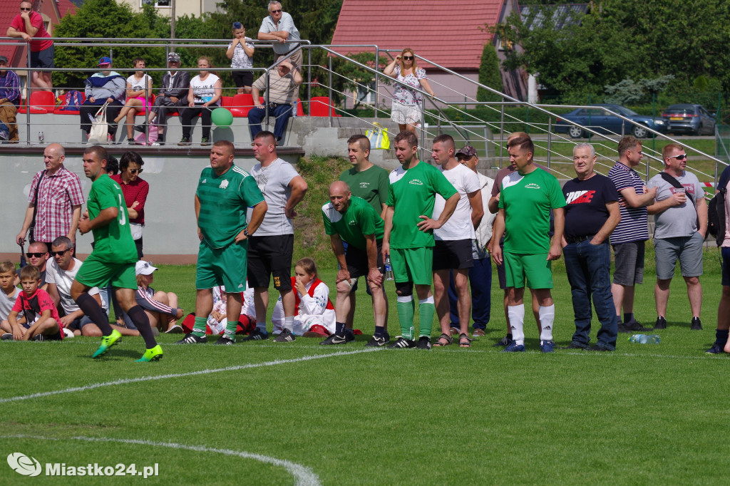 Turniej oldboyów na stadionie w Miastku
