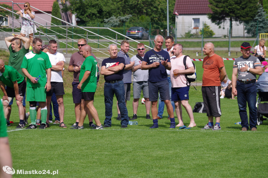 Turniej oldboyów na stadionie w Miastku