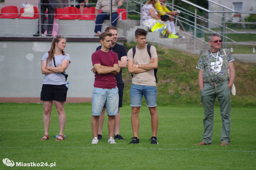 Turniej oldboyów na stadionie w Miastku