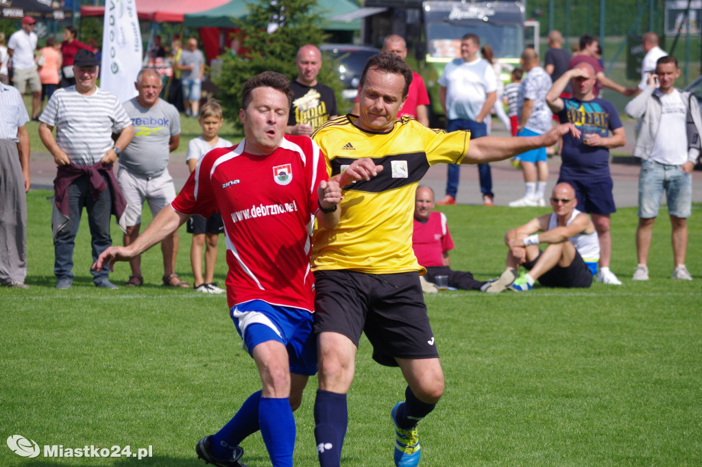 Turniej oldboyów na stadionie w Miastku