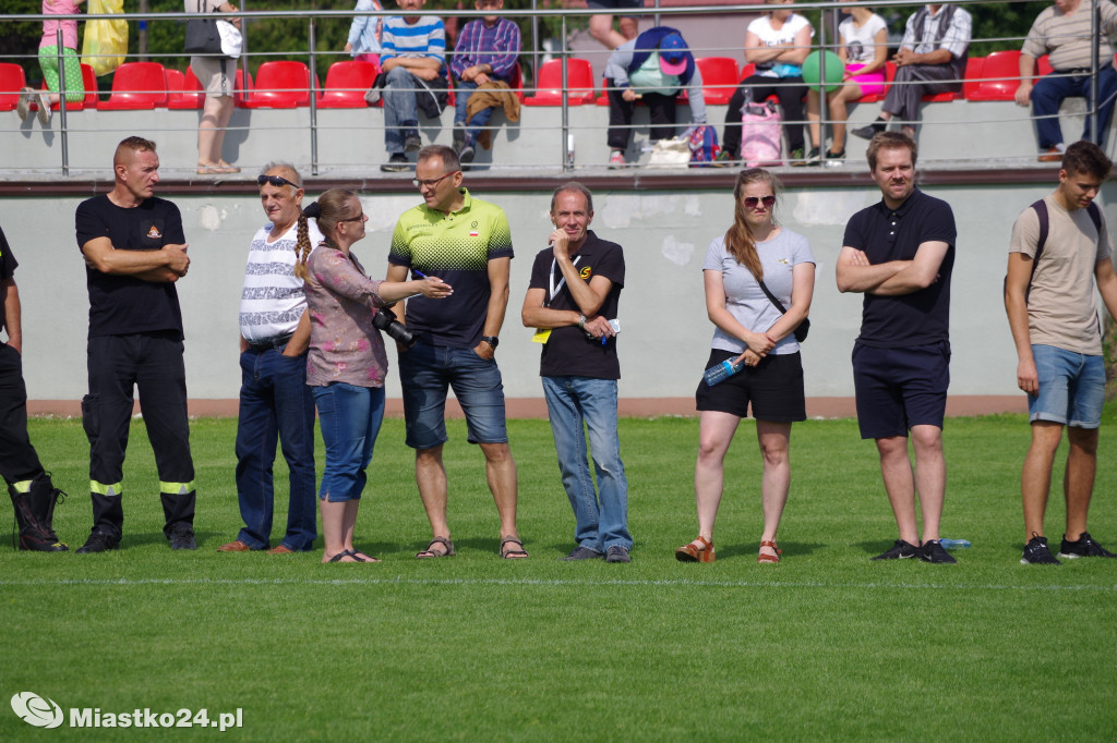 Turniej oldboyów na stadionie w Miastku