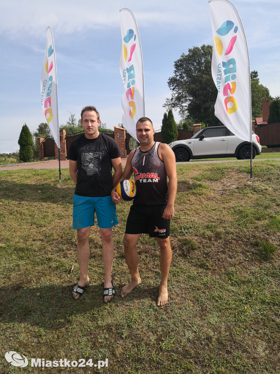 Turniej siatkówki plażowej w Wołczy Małej