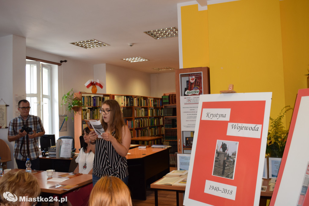 Promocja tomiku poezji ś.p. Krystyny Wojewody