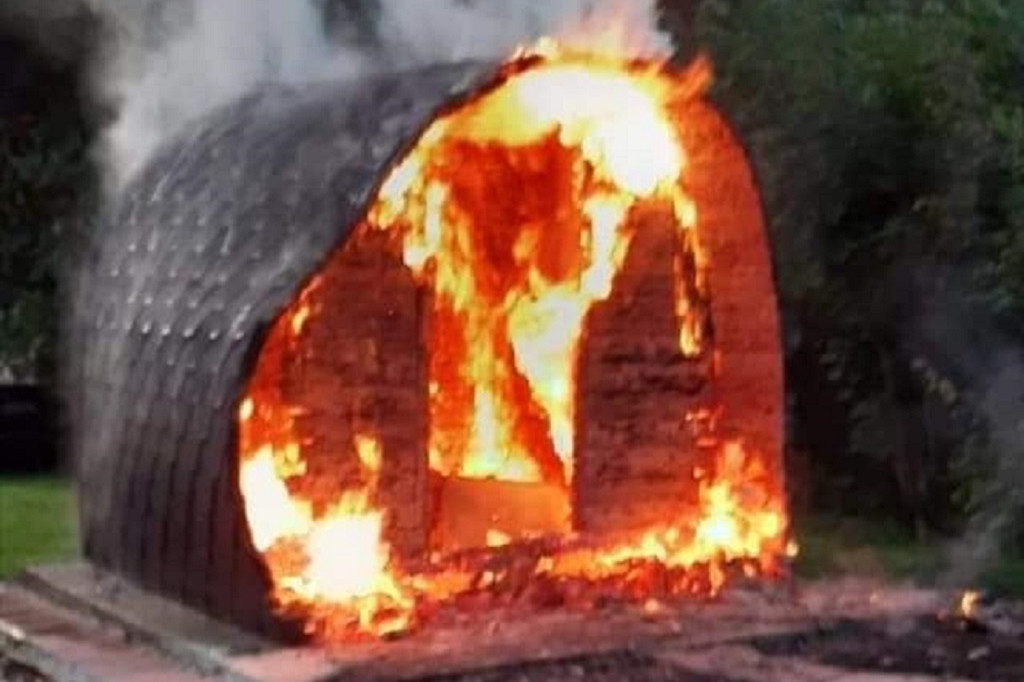 Sauna w ogniu. Poranny pożar w Krągu