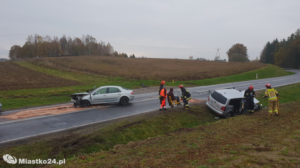 Wypadek na DK20 Wołcza Mała - Miłocice