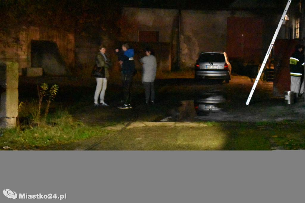 Pożar w piekarni na ul. Mickiewicza