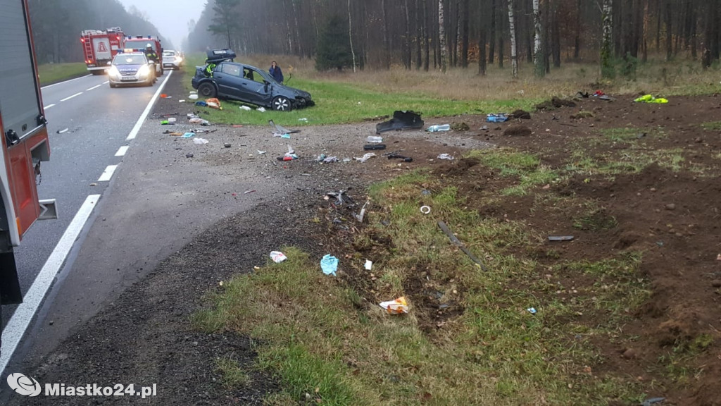 Dachowanie na trasie Biały Bór - Bobolice