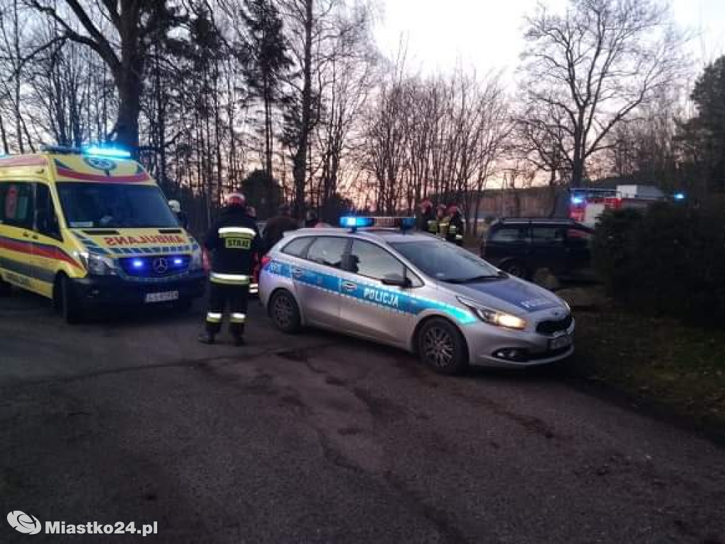 Wypadek w Bożance. Oplem zajechali drogę audi