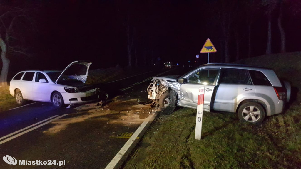 Wypadek na DK20 w Dalkowie. Droga zablokowana