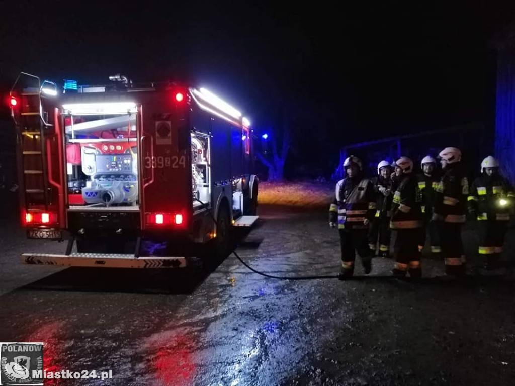 Pożar w kurniku. Kurczaków nie udało się uratować