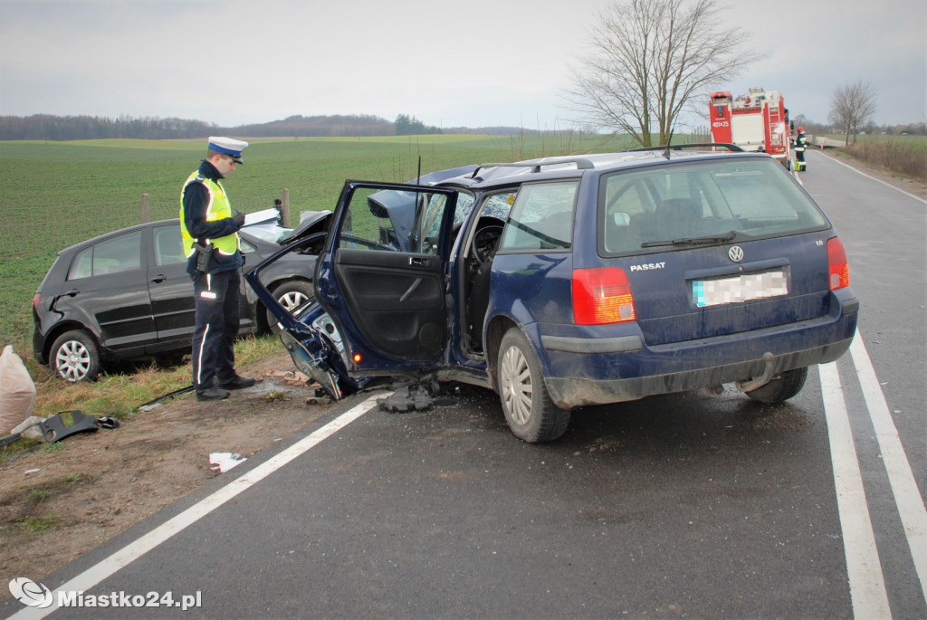 Wypadek jednak śmiertelny. Kierowca zmarł