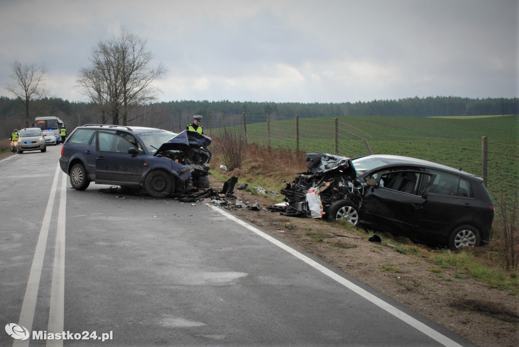 Wypadek jednak śmiertelny. Kierowca zmarł