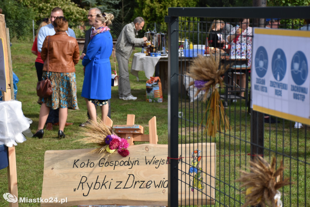 Pyszne dożynki Koła Gospodyń Wiejskich Rybki