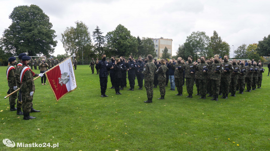 Ślubowanie klas mundurowych z ZS nr 7
