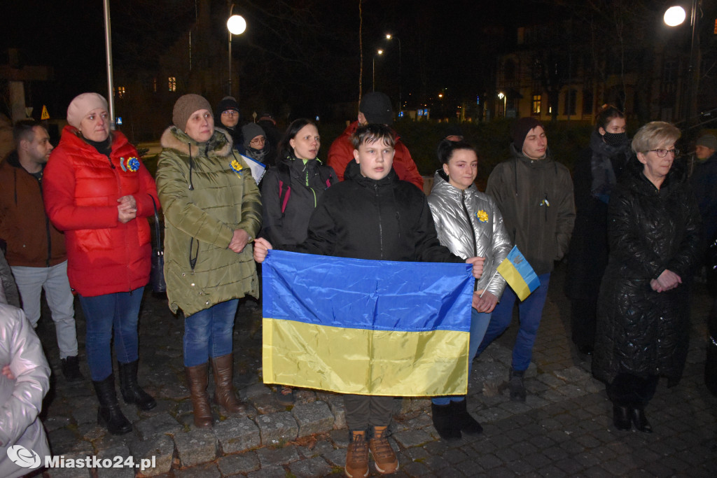 Polsko-ukraińska solidarność w miasteckim parku