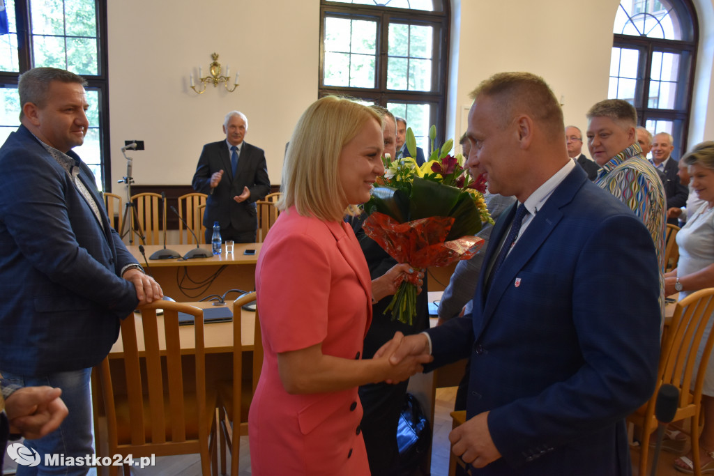 Nowy burmistrz Zajst zaczął pracę. ŚLUBOWANIE