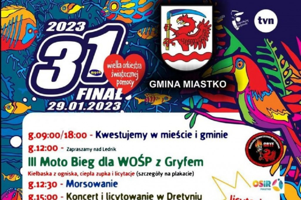 31. finał WOŚP [GMINNE PROGRAMY]