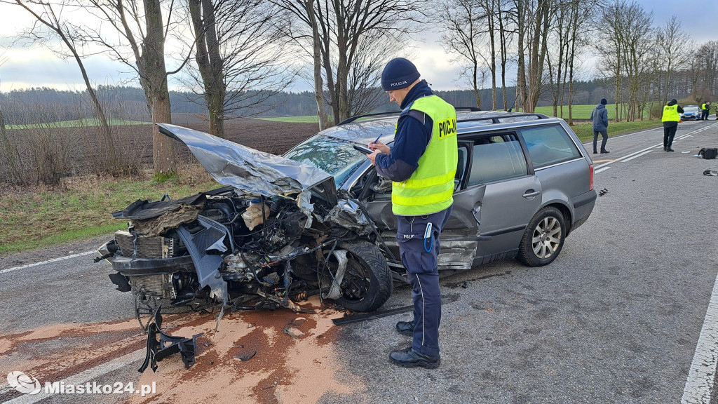 ŚMIERĆ w niedzielny poranek. WYPADEK na DK21