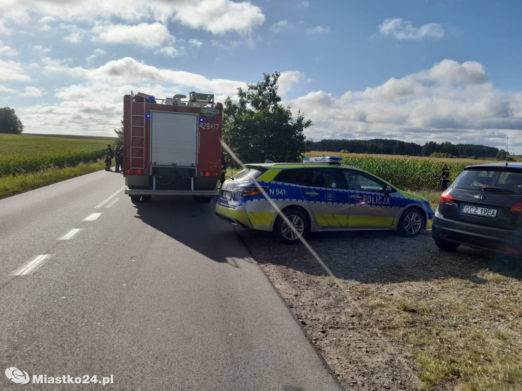 Tragiczna ŚMIERĆ motocyklisty z Miastka. Uderzył w drzewo