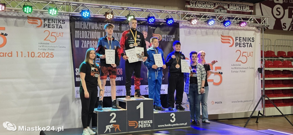 Miastko wróciło z mat z medalami