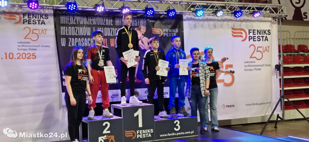 Miastko wróciło z mat z medalami