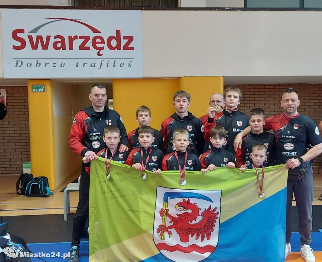 Miastko wróciło z mat z medalami