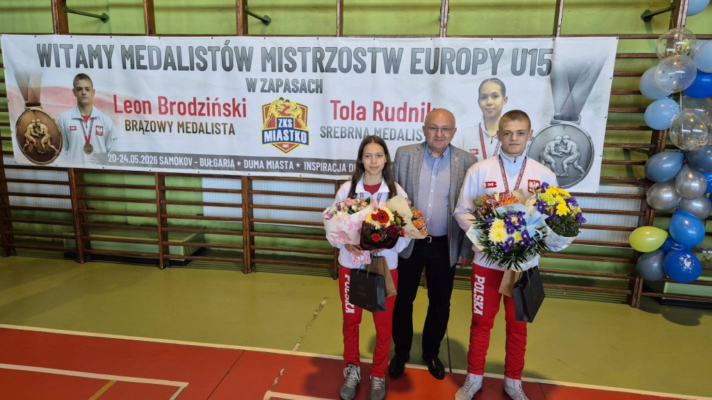 Miastko przywitało młodych MISTRZÓW EUROPY! [FOTO]