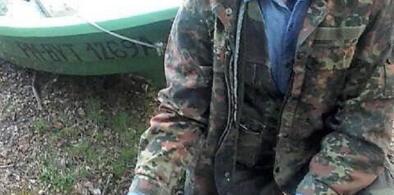 Gigantyczny okoń z jeziora Kościelnego