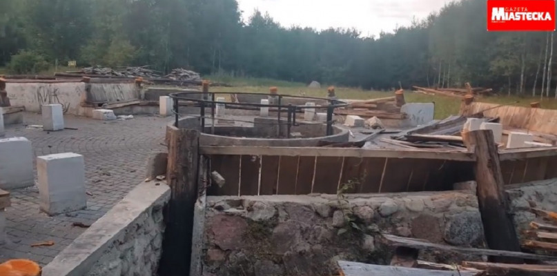 Nie będzie odbudowy wigwamu. Zabrakło pieniędzy