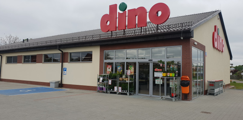 Market Dino w Dretyniu pod Miastkiem