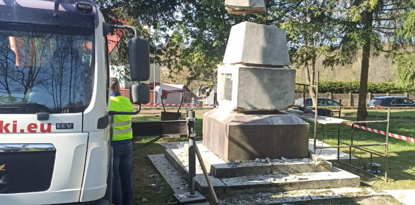 Pomnik Armii Czerwonej został rozebrany