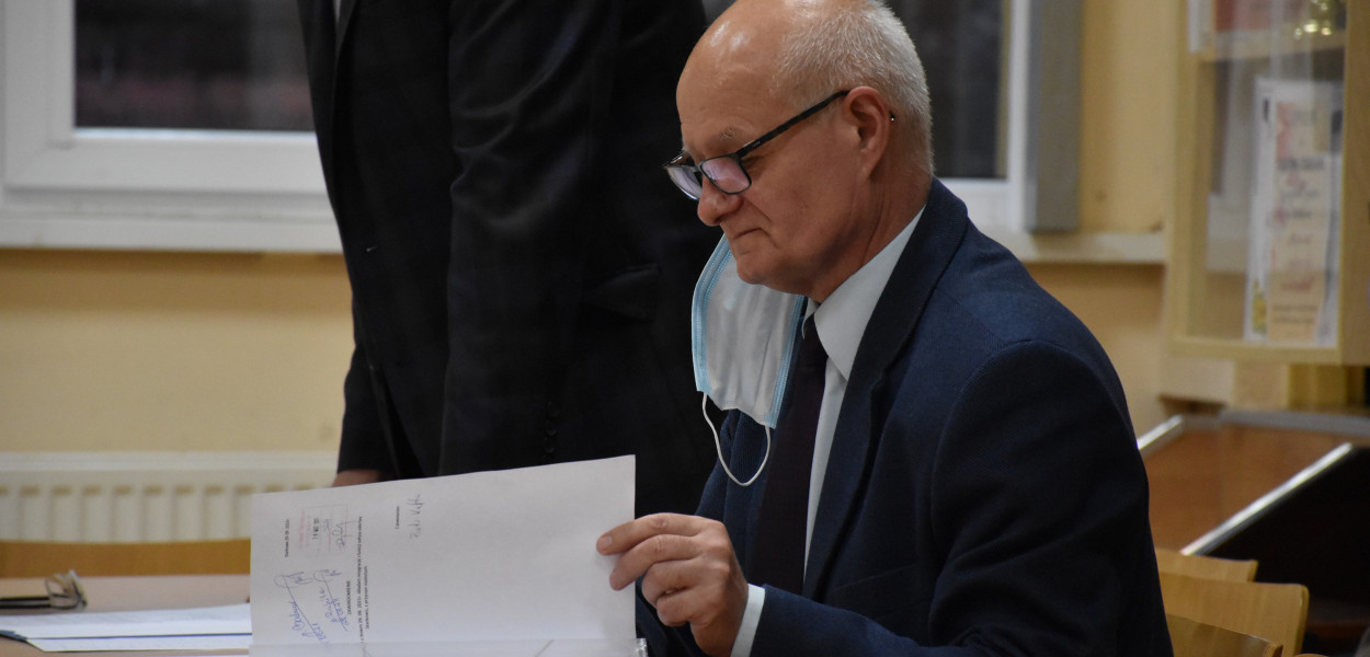 Wójt Trzebielina Tomasz Czechowski
