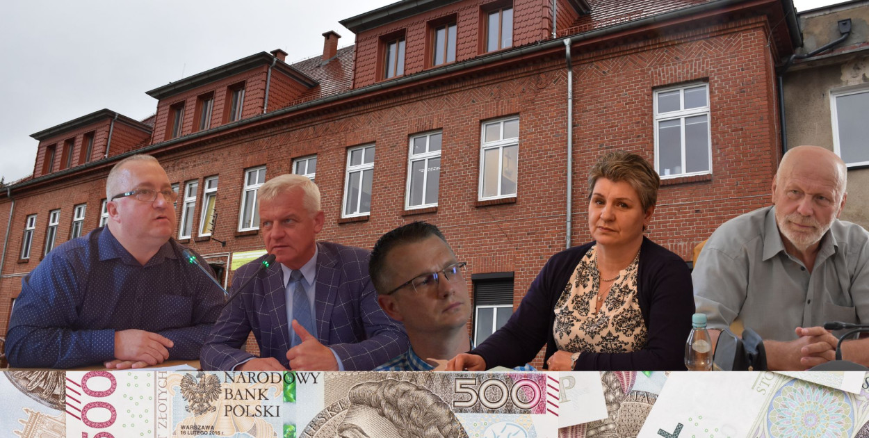 Przeciwko wsparciu szpitala zagłosowało pięć osób: Dariusz Zabrocki, Tomasz Borowski, Tomasz Śmietana, Mieczysław Czarnecki i Mirosława Szopa