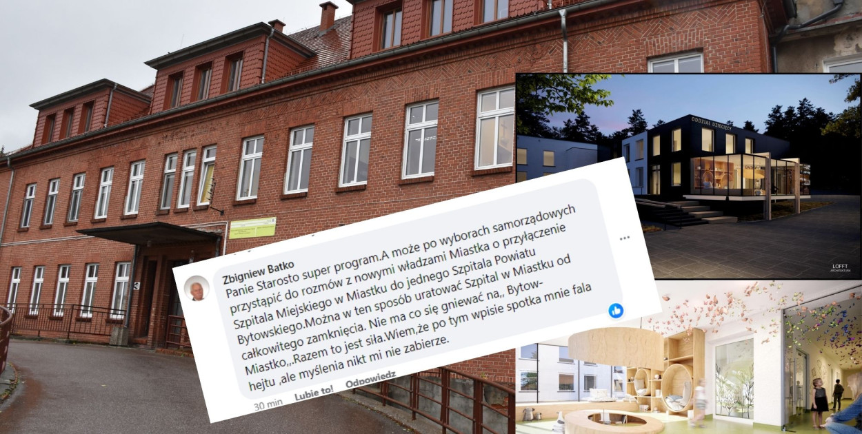 Batko UJAWNIA PLAN: PO WYBORACH trzeba POŁĄCZYĆ miastecki szpital z bytowskim!