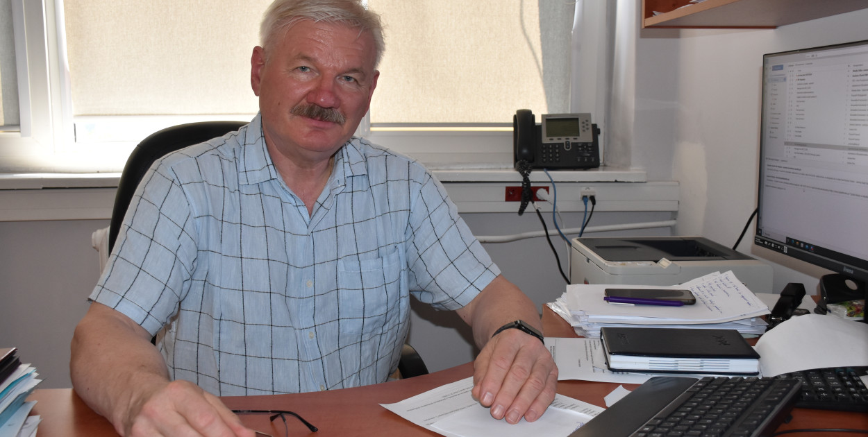 Andrzej Łakomiec, prezes Szpitala Miejskiego w Miastku