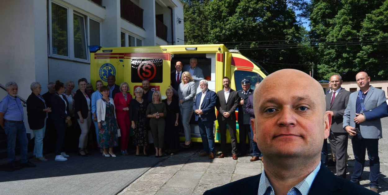 Radny Artura Brodziński proponuje zabranie karetki z terenu gminy Trzebielino