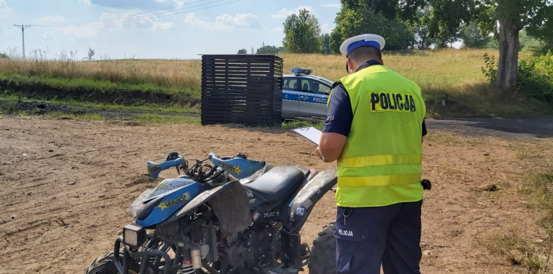 Do wypadku doszło na drodze gruntowej w Wołczy Małej