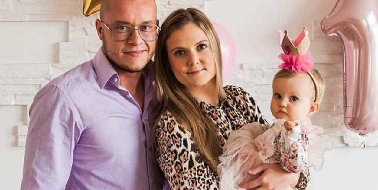 Mariusz Śmigielski prosi o pomoc dla żony Agaty w imieniu swoim i 1,5 rocznej córeczki Laury