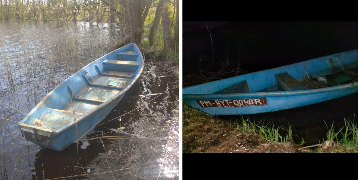 Ta łódź rybacka została skradziona w środę 3 maja w Pietrzykowie