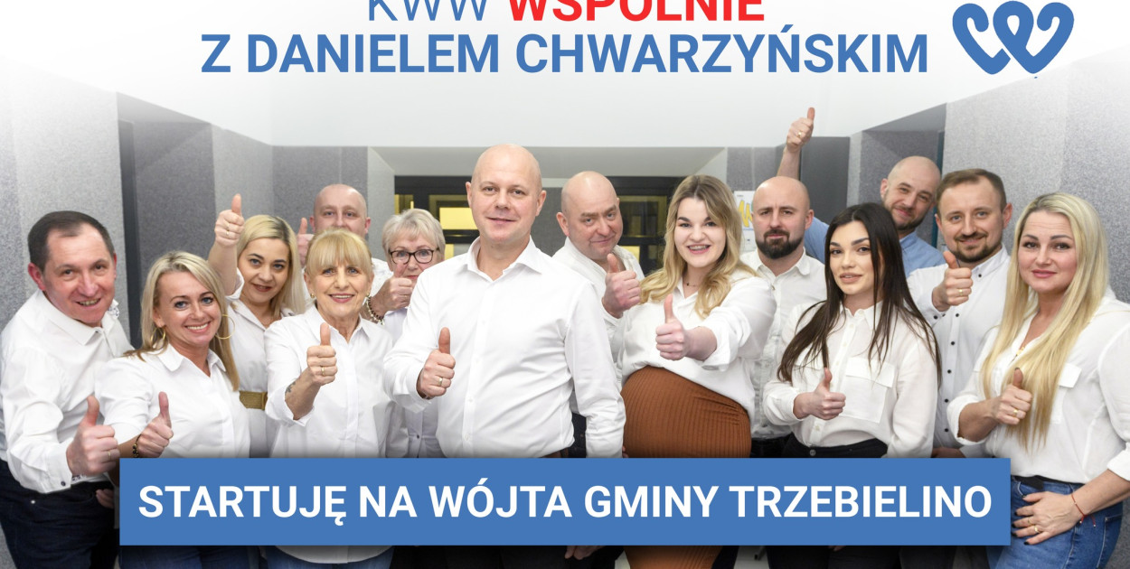 Daniel Chwarzyński chce zostać wójtem gminy Trzebielino