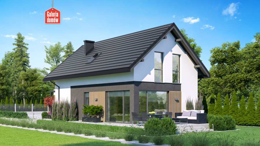 Dom przy Migdałowej 7 | Źródło: galeriadomow.pl Dom przy Migdałowej 7 | Źródło: galeriadomow.pl