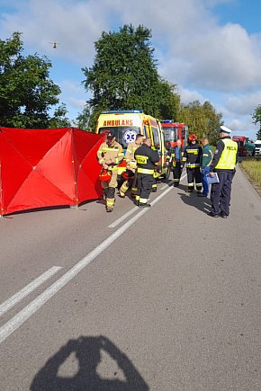 Tragiczna ŚMIERĆ motocyklisty z Miastka. Uderzył w drzewo-264