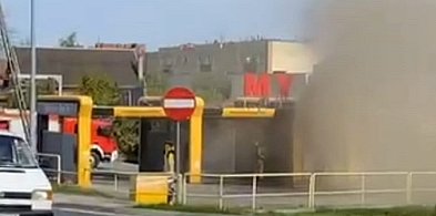 Pożar myjni samochodowej w Miastku. Co się stało!?-12097