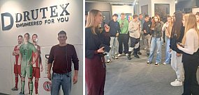 WYCIECZKA uczniów z Miastka. Zwiedzali DRUTEX