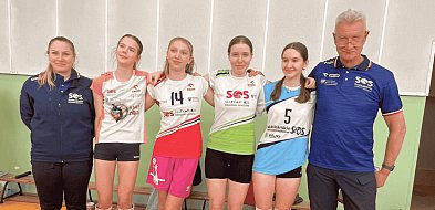 Miasteckie siatkarki rozbiły bank! Zofia i Bianka w kadrze regionalnej!