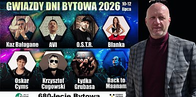 Znamy wszystkie gwiazdy Dni Bytowa 2026. Mocny skład na 680-lecie miasta