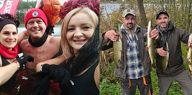 Jedni łowili ryby, drudzy hartowali ciało! Aktywna niedziela w Trzebielinie-16969