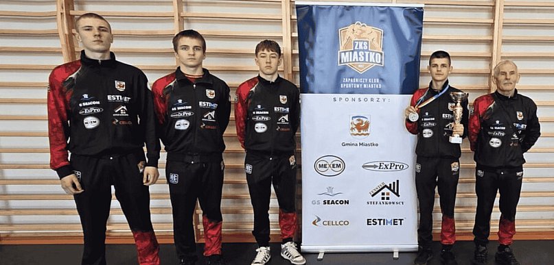 Srebrny medal Antoniego Petrończaka w Pucharze Polski kadetów